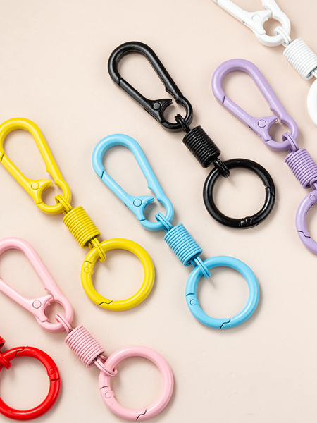 High-Quality Version, Multi-Color Keychain Pendant, Exquisite DIY Accessories for Backpacks, Chain Rings, Small Bag Accessories