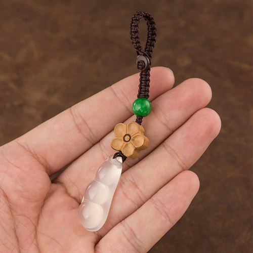 Брелок на четыре сезона ручной работы, плетеная ручка, креативная цепь