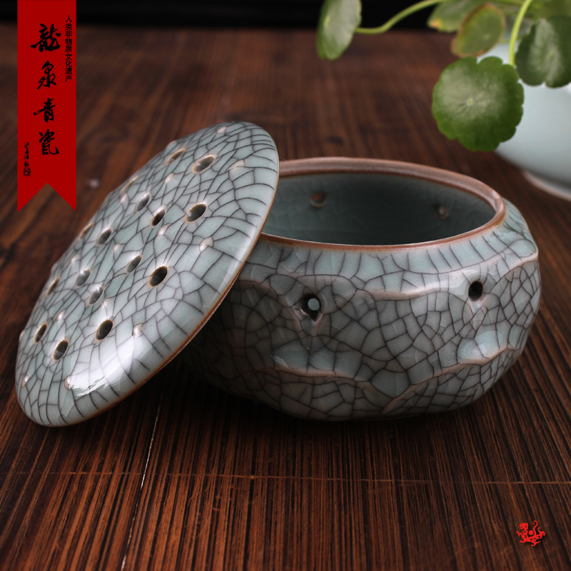 Dragon Quanqing Porcelain ceramic large number incense burner Incense Insert Buddha Creative Modern Classical Incense Pan Home Mosquito Incense Stove Special Price