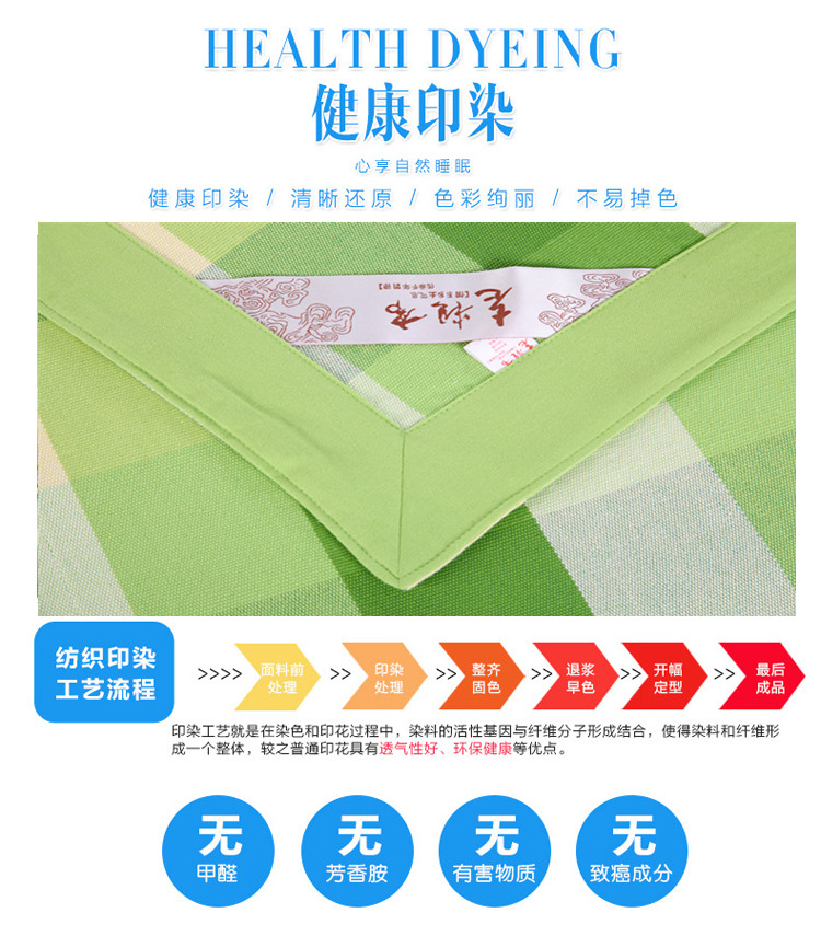 Cũ vải thô dày chải tinh khiết cotton toàn bộ dày dày giường vải ba mảnh gấp duy nhất đôi mùa hè mat