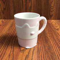 Xingba ke Korean cat pink cute mug cup water cup ceramic cup