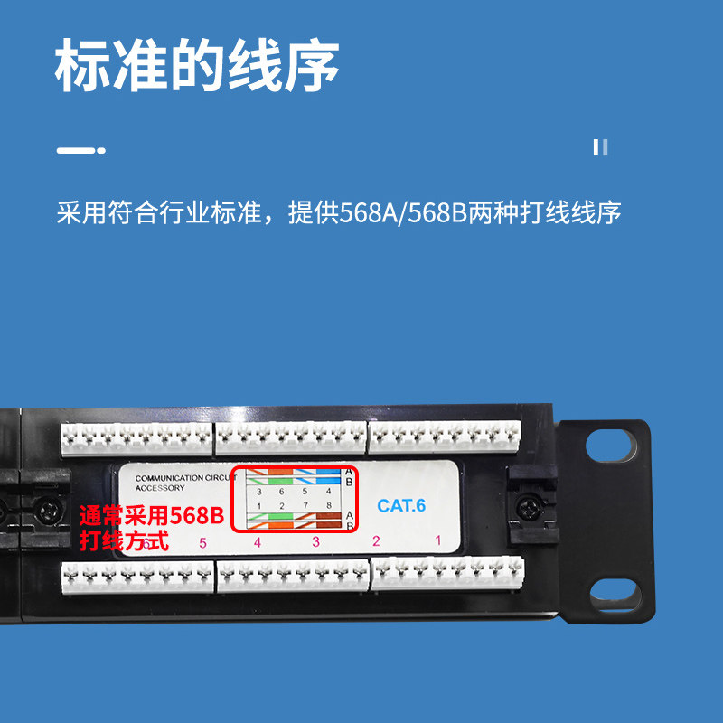 办公室升级必备!Cat6六类24口变48口超五类配线架,网速飞起来!-配线架-淘宝好物网
