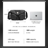 15/16Cordura Messenger Bag Мужская спортивная мощность Ветровой магнитная быстрого разборка баллистическая нейлоновая сумка черная сумка