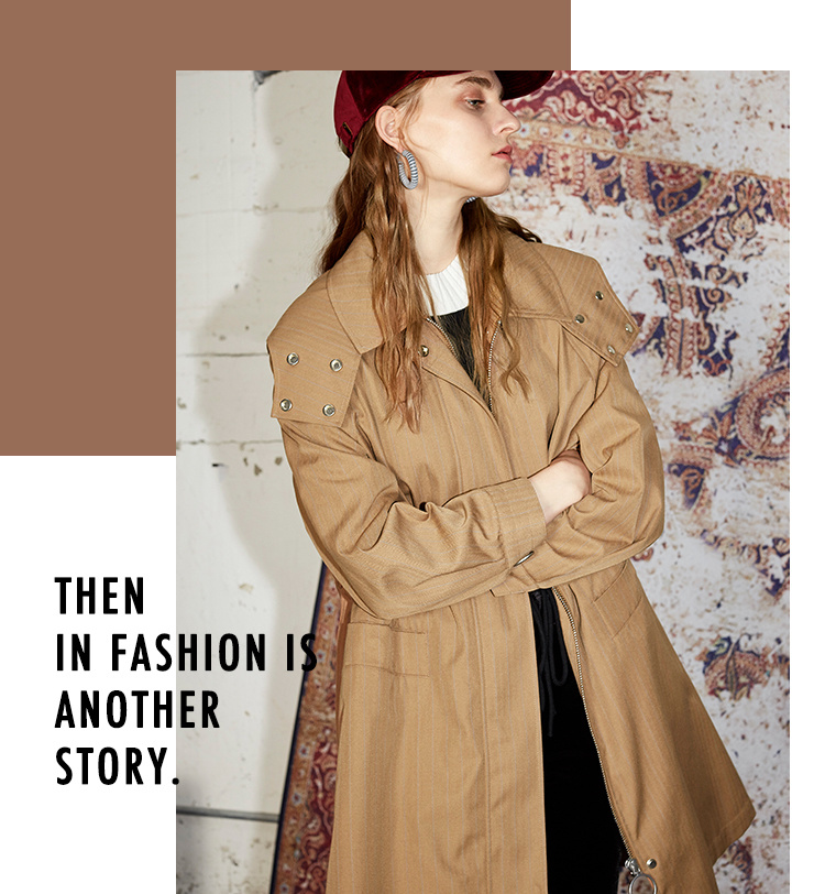 Trench pour femme EICHITOOH  en Polyester - Ref 3226509 Image 16