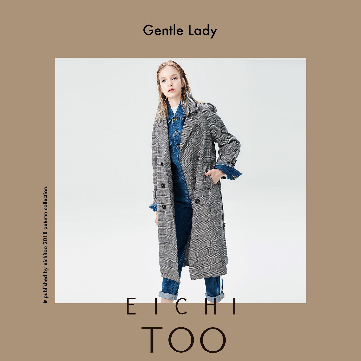 Trench pour femme EICHITOOH  en Polyester - Ref 3226652 Image 1