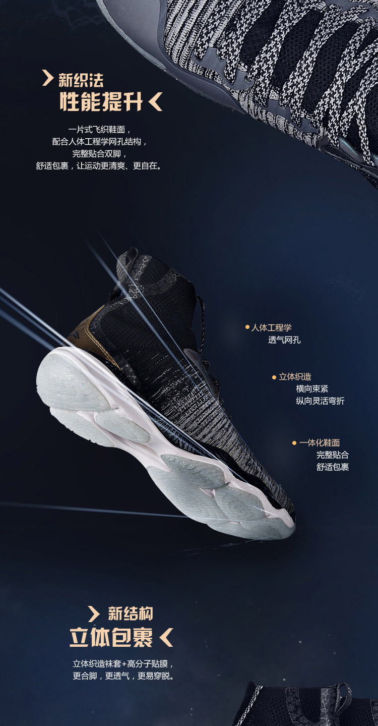 Lining / Li Ning Li Ning giày cầu lông thể thao đế ngoài bionic Ranger stinger giày cầu lông AYAN003 - Giày cầu lông giày thể thao juno