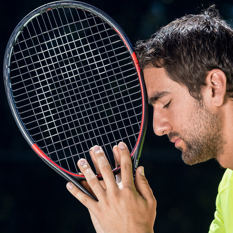 HEAD Hyde Star sponsored Cilic Simon L6 X Men's single shot full carbon tennis racket