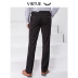 Quần mới của nam giới quần dài thẳng màu rắn Slim kinh doanh phù hợp với quần dài quần dài miễn phí màu đen phù hợp với quần 01 quần vải caro Suit phù hợp