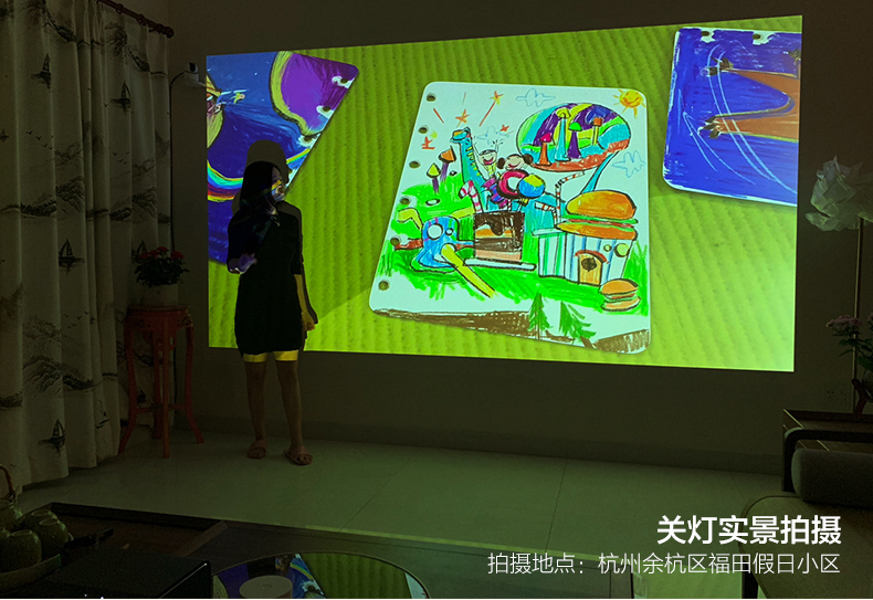 Màn hình ma thuật Tmall S2 máy chiếu thông minh gia đình HD 1080p không có màn hình TV wifi không dây làm nổi bật máy tính di động Apple Android có máy chiếu màn hình 2018 mới