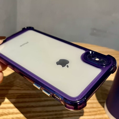 Совместимый мобильный телефон, защитный чехол, прозрачная мужская защитная сумка, акриловая подушка безопасности, простой и элегантный дизайн, изысканный стиль, iphone, 8plus, защита при падении, увеличенная толщина