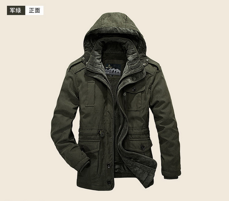 Blouson hiver pour homme ZHAN en Polyester - Ref 3114500 Image 19