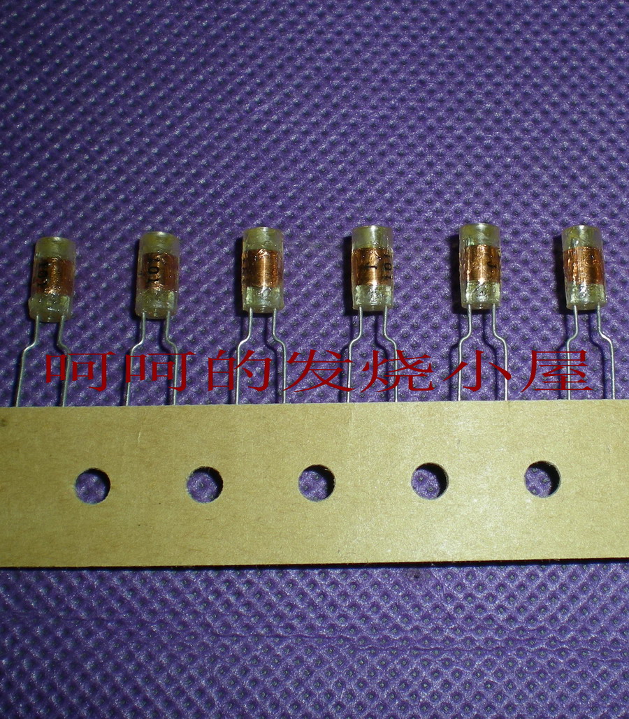 NISSEI day precision 100PF 100V ± 5% accuracy copper film audio film fixed capacitor 5mm foot distance