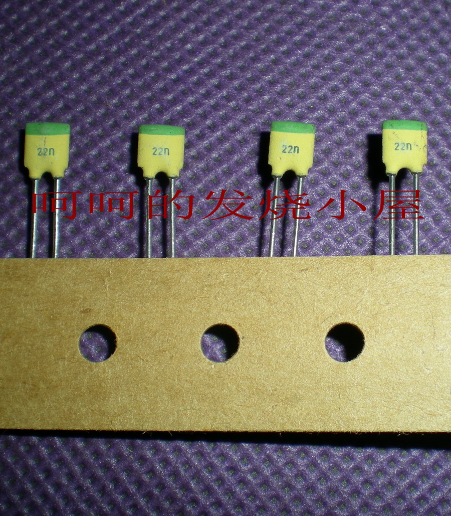 Philips PHILIPS 0 022UF C0G 100V ±10% high frequency silver film fixed capacitor
