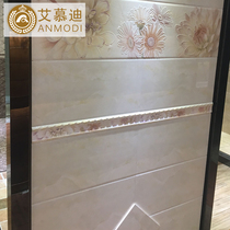 Bathroom kitchen glazed tiles 300 600 toilet toilet Anti-slip wear-resistant floor tiles supporting wall tiles waist line