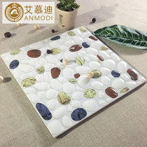 Foshan tiles 300x300 bright glaze tiles Kitchen and bathroom balcony terrace Garden small amber glaze non-slip