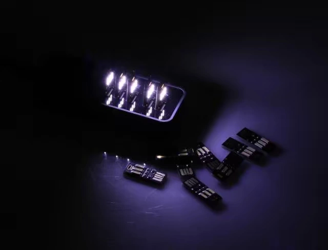 Creative USB điều khiển ánh sáng cảm ứng ánh sáng bàn phím máy tính ánh sáng vá Đèn LED ánh sáng USB với công tắc đèn ngủ - USB Aaccessories quạt kẹp