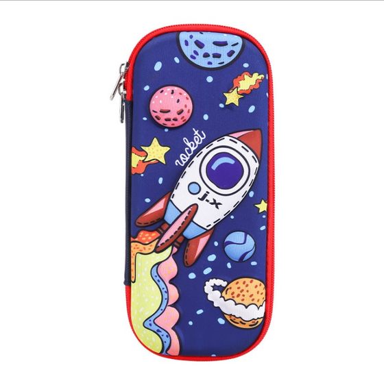 3D cartoon cute pencil bag male and female children EVA stationery box kindergarten primary school students pencil box June 1 prize gift