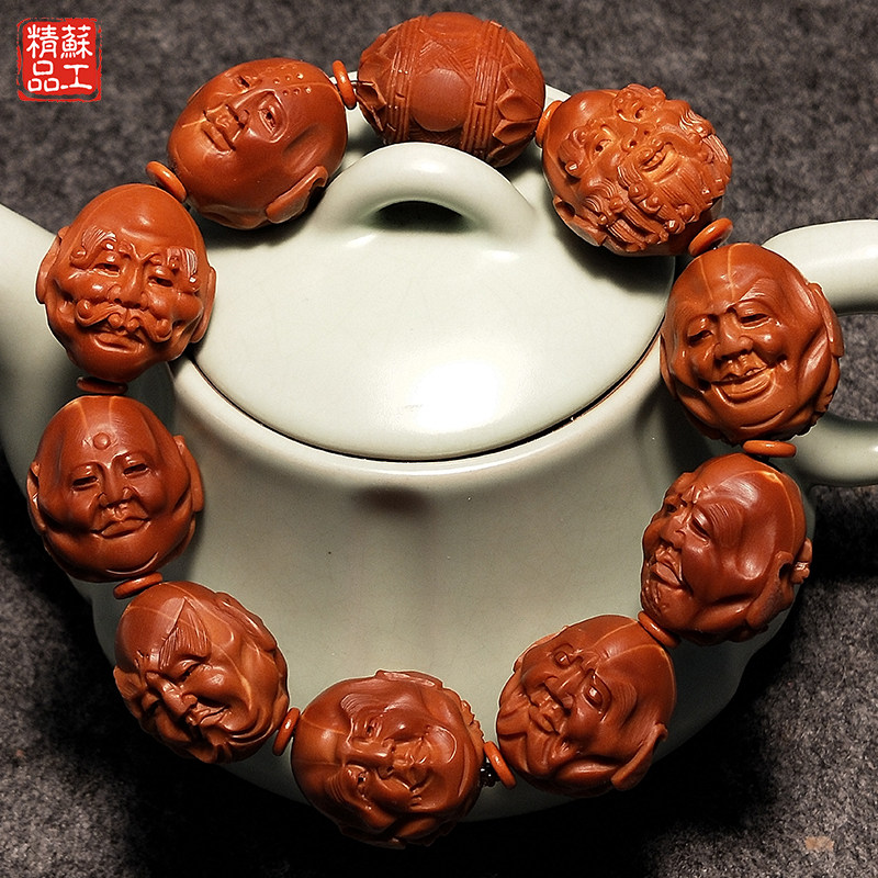 19 Boutique Olive Nuclear Sunan Worker Bifacial Iron Core shall be sent a 19 Rohan pure handmade engraving essay for men and women's hand strings