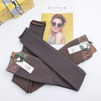 Keiran Flowers Pants 8601 Thickened Warm Pants Woman Autumn Winter Plus Suede Underpants High Waist Sexy Overskin Stomatpants