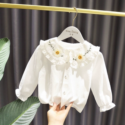 Детская осенняя базовая рубашка, 1-2-34 лет, подходит для весны и осени