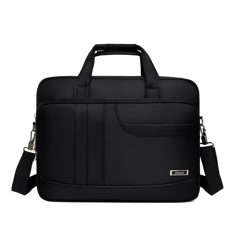 Computer bag men's business trip portable shoulder bag men's business messenger bag Oxford cloth 16 inch laptop bag briefcase