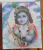 New Indian idol High imitation mimeograph portrait Krishna Shiva Wet Po Five Eucharistic Weevil God of Wealth