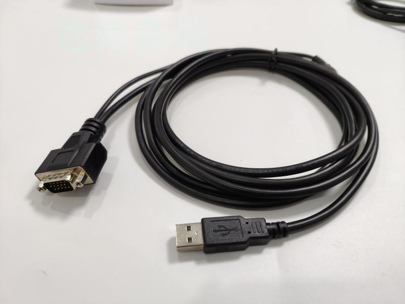 Microscan Meithken ID30 barcode reader USB data cable 61-9000038-01 send 5V power supply