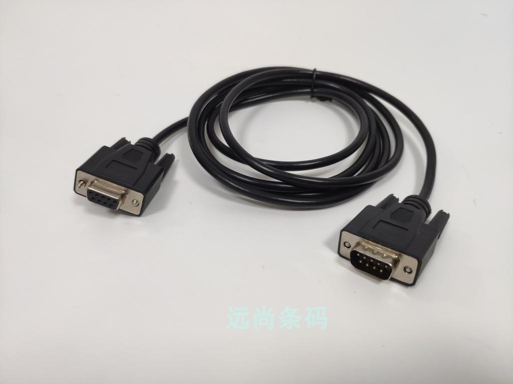 zebra barcode printer serial port data cable DB9 male to DB9 female length 2m 3m 5m