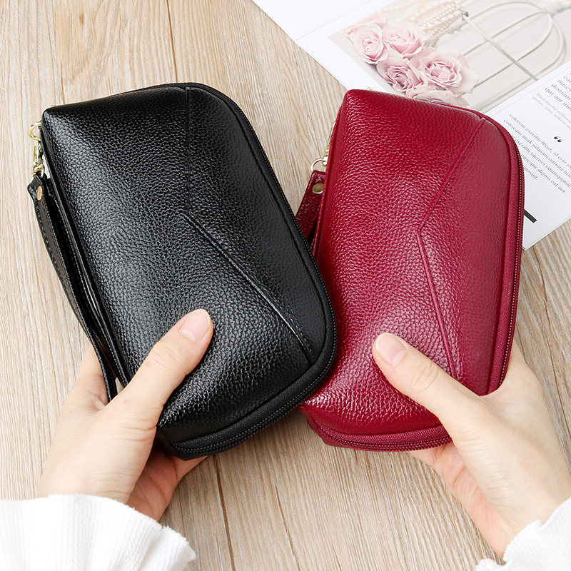 New female long version wallet fashion large capacity hand holding bag zero wallet mobile phone bag Handbag Bracelet bag Handbag Bag Purse