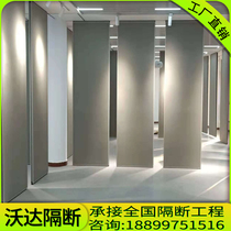 Exhibition Hall activity partition wall hotel screen folding door gallery painting exhibition museum art museum hanging rail mobile display board