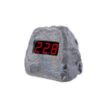 Rockery temperature display imitation stone temperature display fiberglass charging display dedicated to swimming pools and hot springs