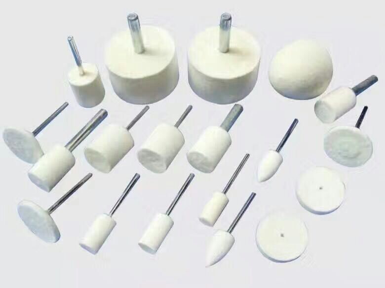 Boutique Cylindrical Wool Ball Mirror Wool Polishing Milling Head Bullet Mold Wool Milling Head Single