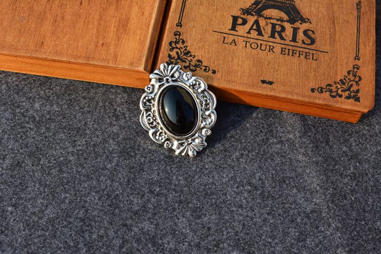 Huy hiệu nam châu Âu và boutonniere đen ngọc trâm phong cách hải quân phù hiệu áo sơ mi phù hợp với cổ áo ghim cài áo vest