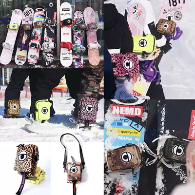 ANNIE Korean ski bag shoulder bag snow card key bag waterproof and wear-resistant snowboard small bag