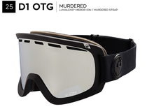 1920DRAGON Korean ski glasses single double plate single lens anti-fog cylindrical wind mirror silver mirror D1OTG