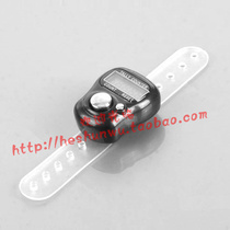 Black chanting counter ring type counter with battery sleep function