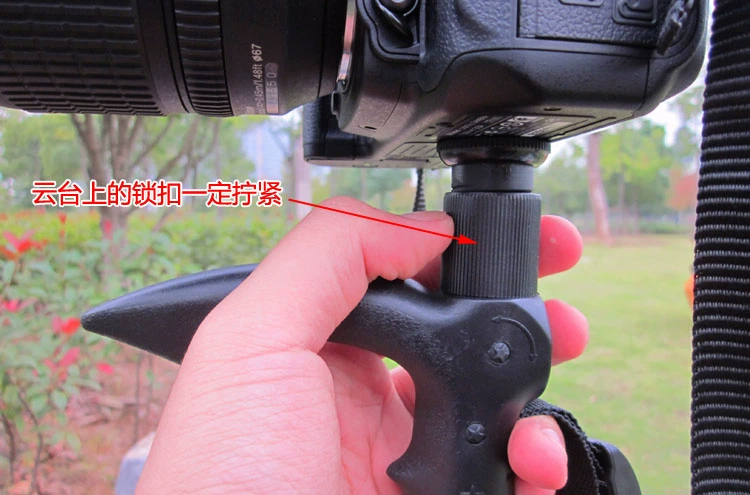 Máy ảnh DSLR cầm tay monepad kỹ thuật số đơn micro đứng trekking ngoài trời mía đi bộ cực