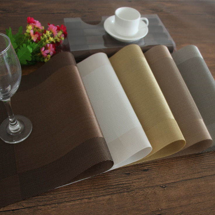Modern Minimalist Yotelin Plastic West Dining Room Dining Mat Heat Insulation Mat Dish Cushion Cup Cushion Table Mat