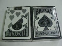 Out-of-print OHIO]United States imported Bicycle silver and white fashion bicycle playing cards (2128) made in ohio