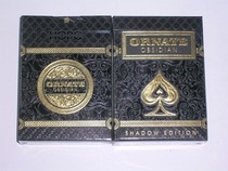 Ornate Obsidian Edition Gorgeous black Playing Cards imported from the United States