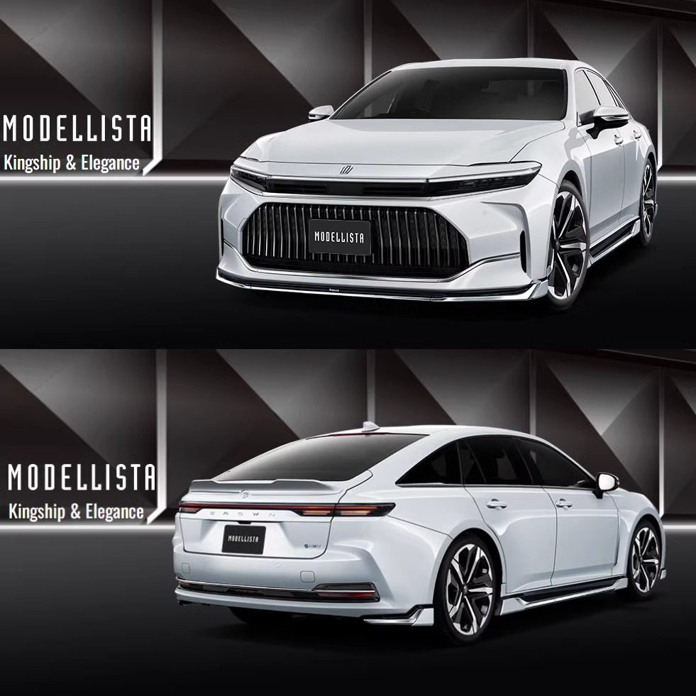 modellista CROWN 皇冠 蒙娜麗莎 小包圍 改裝 前後脣 側裙 尾翼