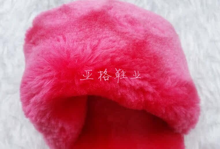 Pantoufles enfants en suède pour hiver - semelle caoutchouc - Ref 1017710 Image 35