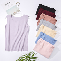 Day Style Warm Vest Lady Winter Fever Duvet No Marks Tight Fit down to bottom Shirt Shoulder Warm Underwear
