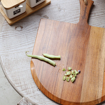 Syth Wood Wood Cutlery Dish Pizza Plate Home Kitchen Supplies Fruit Vegetable plate Vegetable Plate Trays Trays