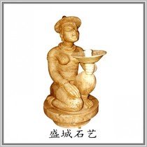 Special offer sandstone European figure relief sandstone round sculpture urban sculpture garden landscape three-dimensional mural sculpture