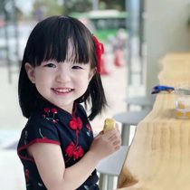 2021 Summer Girls Chinese Style Tang Dress Children Ancient Chinese Cheongsam Skirt Girl Button Dress