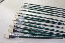  Marley brand G1720 bristle oil painting pen long rod round peak pig hair gouache acrylic brush set Single optional