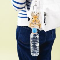 Rabbit Forest Japan Finlix dream YOU MORE rabbit pendant plastic bottle holder buckle Portable Spot