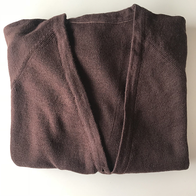 Clearance Dance Sweater Set Winter Autumn Long-sleeved Thickened Adult Dance Practice Clothes Red Coffee Color