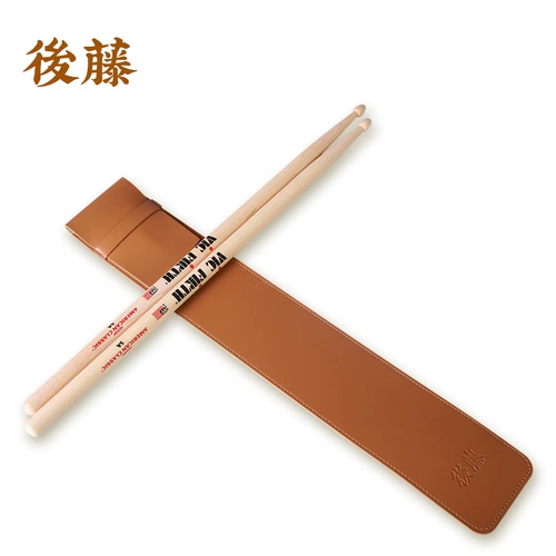 Кожаный защитный чехол для хранения барабанных палочек Goto, сумка для барабанных палочек, утолщенная портативная сумка для барабанных палочек, подвесная сумка